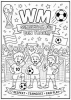 Vorschau - Arbeitsblätter - Ausmalbilder WM - Seite 2