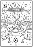 Vorschau - Arbeitsblätter - Ausmalbilder WM - Seite 1