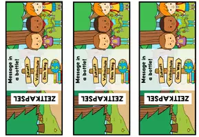 Vorschau - Arbeitsblätter - Message in a Bottle – Zeitkapsel für das Zukunfts-Ich | Abschlussprojekt 4. Klasse Volksschule - Seite 1