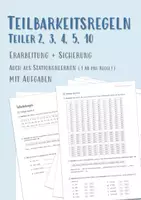 Vorschau - Arbeitsblätter - Teilbarkeitsregeln – Teilbarkeit 2, 3, 4, 5, 10 erarbeiten oder als Stationenlernen - Deckblatt