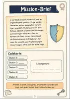 Vorschau - Stationenlernen - Religion Escape Rooms: Materialpaket Klasse 5-6 - Seite 3