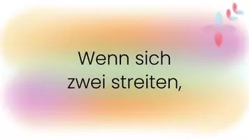 Vorschau - Präsentationen/Tafelbilder - Und die Moral von der Geschicht'_Sprichwort-Puzzle mit Moral - Seite 1