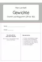Vorschau - Arbeitsblätter - Gewichte Klasse 1–2 – Lernheft zu Gramm & Kilogramm - Seite 2