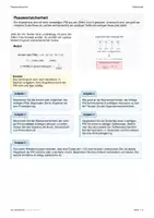 Vorschau - Arbeitsblätter - Stochastik: Passwortsicherheit - Seite 1