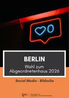Vorschau - Arbeitsblätter - Berlin – Wahl zum Abgeordnetenhaus 2026: Social Media-Bildreihe (Kreativaufgabe ab Klasse 8) - Deckblatt