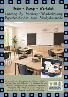 Vorschau - Stundenentwürfe - Brain-dump-Werkstatt: Expertenstunden zum Schuljahresende - Deckblatt