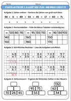 Vorschau - Arbeitsblätter - Bereit für die 3. Klasse – Mathe Check (Plus & Minus, 2 Arbeitsblätter) - Seite 3