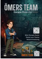 Vorschau - Arbeitsblätter - Ömers Team: Escape Room - Beistrichsetzung / Kommasetzung - Deckblatt