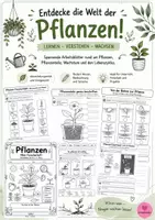 Vorschau - Arbeitsblätter - Pflanzen - Forscherheft: Lebenszyklus - Deckblatt