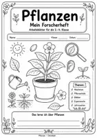 Vorschau - Arbeitsblätter - Pflanzen - Forscherheft: Lebenszyklus - Seite 1