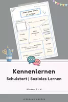 Vorschau - Arbeitsblätter - Alles über mich in Zahlen – Kennenlernaktivität für die Grundschule | Schulstart (2.–4. Klasse) - Deckblatt