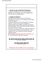 Aperçu - Feuilles d'exercices - Flapbook fête de la musique Monpetitcoindief - Page 2