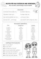 Vorschau - Arbeitsblätter - Meine Sommerferien - Grundschule Deutsch Klasse 2 - 4 | Erzählen & Schreiben nach den Ferien - Seite 3