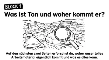 Vorschau - Arbeitsblätter - Töpfern mit Ton - Forscherheft 34 PLUS Lernposter - Seite 3