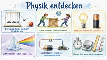 Vorschau - Arbeitsblätter - Arbeitsblatt "Physik" + Onlineübung & MP3 + Infografik - Seite 2