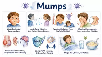Vorschau - Arbeitsblätter - Arbeitsblatt "Mumps" + Onlineübung & MP3 + Infografik - Seite 2