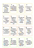 Vorschau - Stundenentwürfe - Dosendiktat / Schleichdiktat Sommer & Sommerferien ☀️🍦 (32 Karten + 2 Lineaturen) - Seite 1
