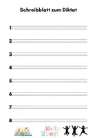 Vorschau - Stundenentwürfe - Dosendiktat / Schleichdiktat Sommer & Sommerferien ☀️🍦 (32 Karten + 2 Lineaturen) - Seite 3