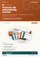 Vorschau - Fördermaterial/Inklusion - KI-Impulskarten – 16 Hilfekarten für die KI-Recherche + Box (ab Klasse 4 & Sek I) - Deckblatt