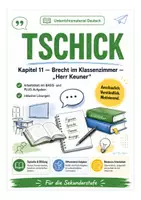 Vorschau - Arbeitsblätter - Tschick Kapitel 11 Arbeitsblatt mit Lösungen – Brecht im Klassenzimmer | Herr Keuner, Identität und Veränderung - Deckblatt