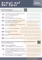 Vorschau - Arbeitsblätter - QUIZ: Armut auf der Spur (Internet-Rallye) - Deckblatt