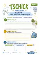 Vorschau - Arbeitsblätter - Tschick Kapitel 16 Arbeitsblatt mit Lösungen – Über den Garten | Reisebeginn, Aufbruch und Freiheit - Seite 1
