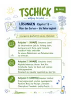 Vorschau - Arbeitsblätter - Tschick Kapitel 16 Arbeitsblatt mit Lösungen – Über den Garten | Reisebeginn, Aufbruch und Freiheit - Seite 3