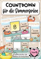 Vorschau - Poster - Sommerferien Countdown - Deckblatt