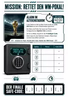 Vorschau - Arbeitsblätter - Escape Room WM 2026 – Fußball-Weltmeisterschaft | Erdkunde Klasse 5–8 | Stationenlernen mit 4 Rätseln - Seite 1