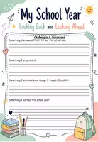 Vorschau - Arbeitsblätter - End of Year Reflection Booklet: My School Year - Seite 3