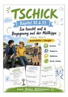 Vorschau - Arbeitsblätter - Tschick Kapitel 32 & 33: Isa taucht auf – Müllkippe, Außenseiter & erstes Vertrauen analysieren - Deckblatt