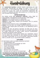 Vorschau - Arbeitsblätter - Sommerferien Countdown Wimmelbild | Lesen, Suchen & Ausmalen | 3-fach differenziert - Seite 1