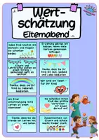 Vorschau - Bildkarten - Wertschätzung Elternarbeit Growth Mindset - Deckblatt