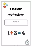 Vorschau - Arbeitsblätter - 5 Minuten Kopfrechnen // Gemischte Aufgaben für die 4.Klasse - Seite 2