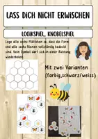 Vorschau - Arbeitsblätter - Lass dich nicht erwischen - Logikrätsel - Deckblatt