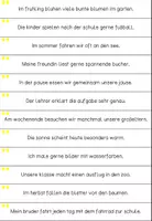 Vorschau - Arbeitsblätter - FREEBIE: Satzstreifen zur Groß- und Kleinschreibung - Seite 3