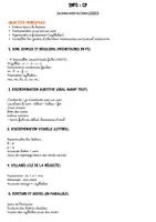 Aperçu - Feuilles d'exercices - Fichier LOGICO PICCOLO – Lecture CP - Page 1