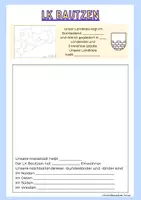 Vorschau - Arbeitsblätter - Landkreis Bautzen Arbeitsblatt Einführung - Deckblatt