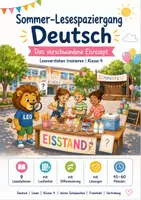 Vorschau - Stationenlernen - Lesespaziergang Klasse 4 Sommer | Deutsch - Seite 1