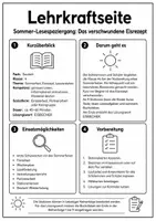 Vorschau - Stationenlernen - Lesespaziergang Klasse 4 Sommer | Deutsch - Seite 2