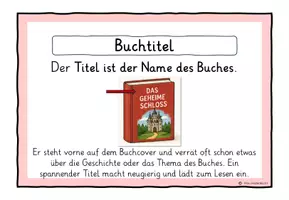 Vorschau - Arbeitsblätter - Begriffe rund ums Thema Buch - Seite 2