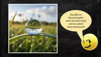 Vorschau - Präsentationen/Tafelbilder - Bildentstehung der Sammellinse - Merkblatt + Präsentation + Quiz! - Seite 3