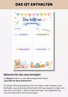 Vorschau - Arbeitsblätter - Steckbriefe Kita & Kindergarten 3er Set | "Das bin ich" Vorlagen Portfolio | DIN A4 Format - Seite 1