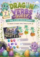 Vista previa - Juegos / Gamificación - Actividades para aprender y practicar los irregular y regular verbs, actividades montessori english verbs - Portada