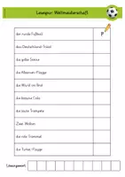 Vorschau - Arbeitsblätter - Lesespur WM (3-fach differenziert) - Seite 2
