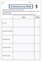 Vorschau - Arbeitsblätter - Säulendiagramme lesen und erstellen – Umfrage & Diagramme in der Grundschule | Klasse 3 - Seite 2