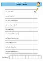 Vorschau - Arbeitsblätter - Lesespur Freibad (3-fach differenziert) - Seite 2
