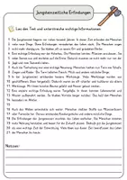 Vorschau - Arbeitsblätter - Jungsteinzeitliche Erfindungen Lesetext einfach verständlich mit Aufgaben + Lösungen und Wortspeicher Leseverstehen - Seite 3