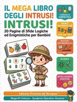 anteprima - Materiale interattivo - Quaderno Operativo: Allena la mente! Quiz e logica - Pagina di copertina