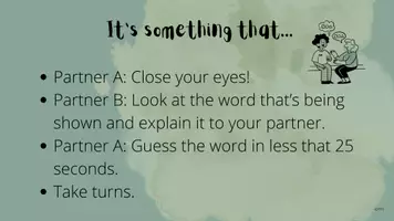 Vorschau - Spiele - Warm Up: It's something that... Part 1 - Speaking - Game - Seite 2